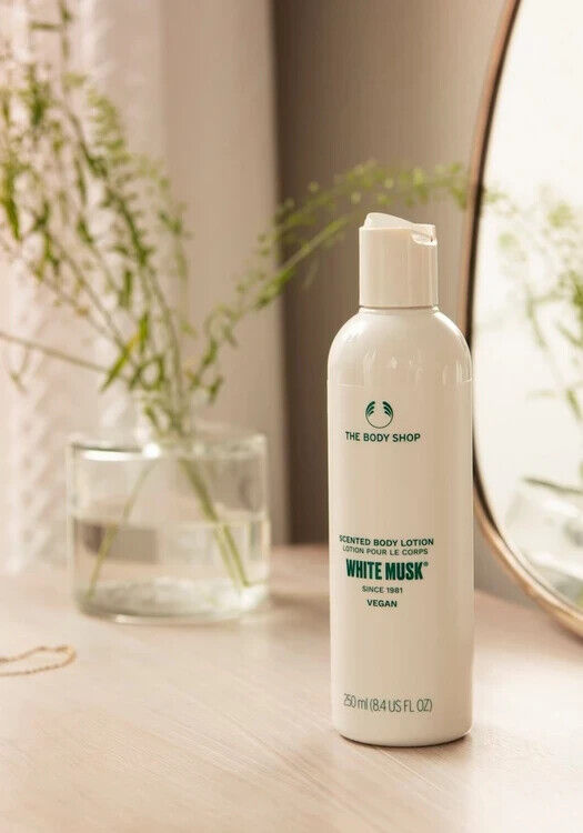 NEW!!! The Body Shop White Musk body lotion 250ml