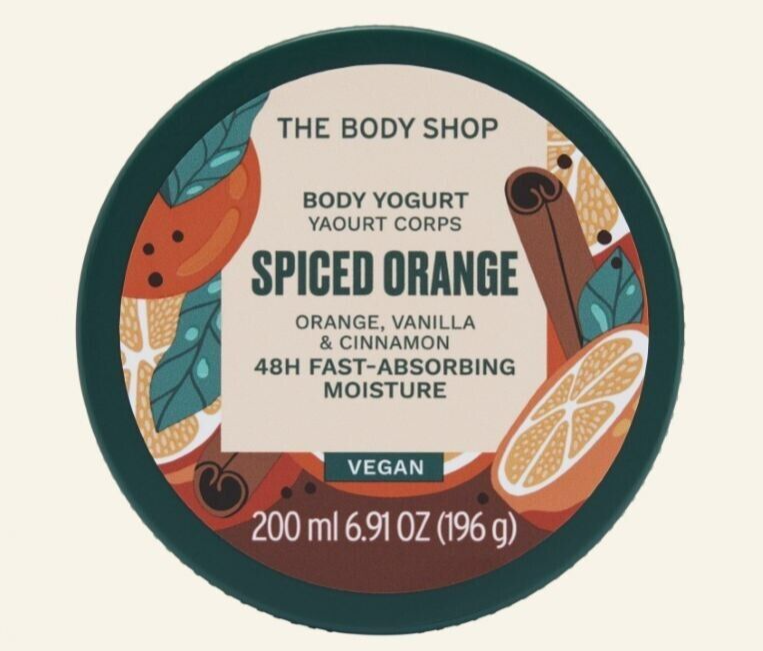 NEW!!! Body Shop Body Yogurt - Spice Orange  200ml