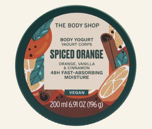 NEW!!! Body Shop Body Yogurt - Spice Orange  200ml