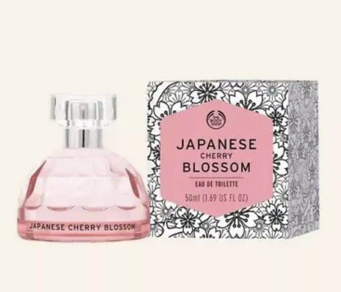 The Body Shop Japanese Cherry Blossom Eau De Toilette for Women 50 Ml C15