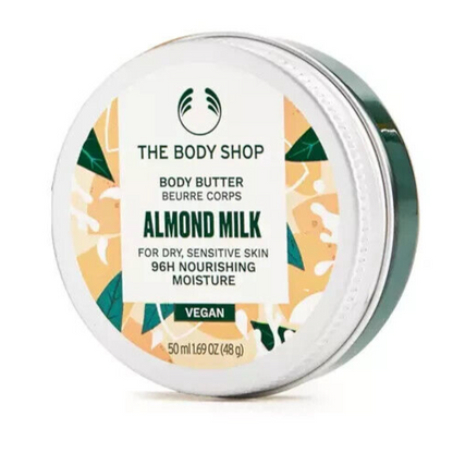 NEW!!! THE BODY SHOP Almond Milk Body Butter 50ml 