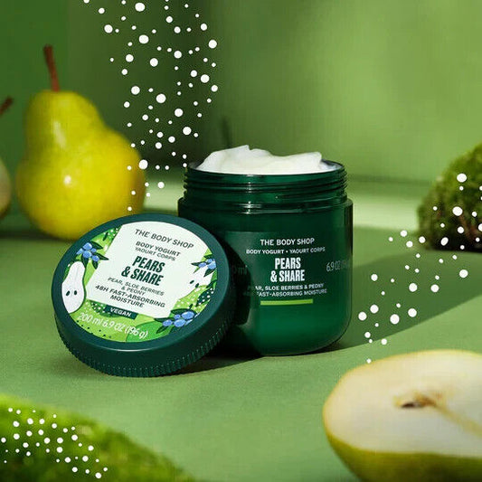 The Body Shop Pear & Share, Sloe Berries & Peony Body Yogurt 200ML