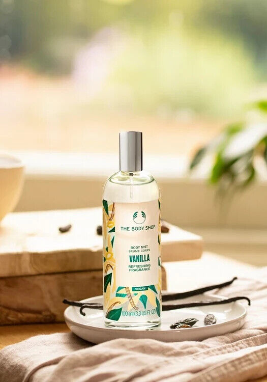NEW!!!! The Body Shop Vanilla Body Mist - 100ml VEGAN