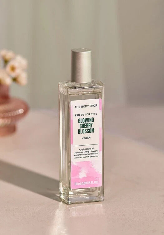 The Body Shop Glowing Cherry Blossom 50ml Eau de Toilette - Vegan