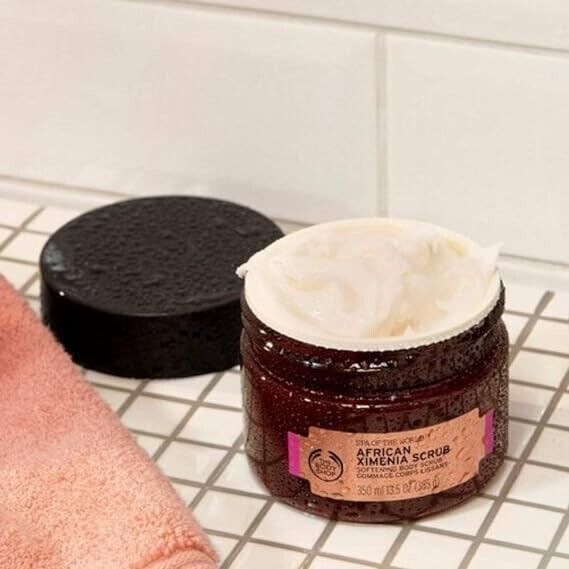 NEW!!! The Body Shop Body Scrub - African Ximenia 350ml