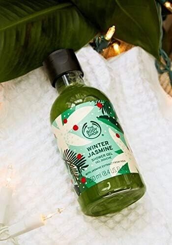 NEW! The Body Shop Winter Jasmine festive Shower Gel 250ml Special Edition 2020 