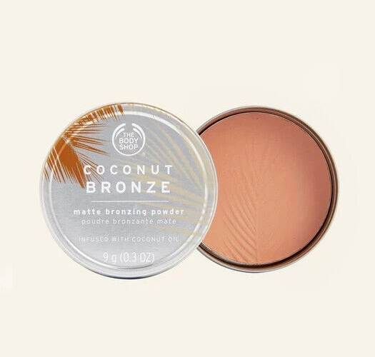 NEW!! The Body Shop Coconut Bronze Matte Bronzing Powder - medium shade