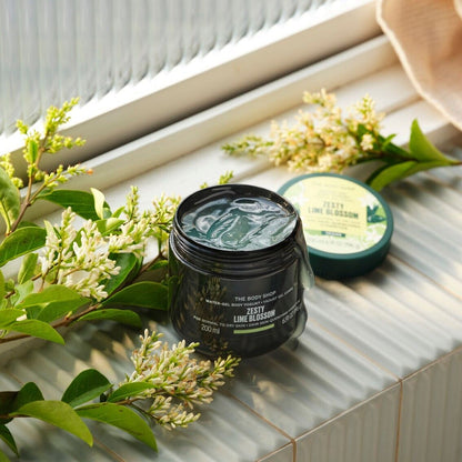 NEW!!! The Body Shop Zesty Lime Blossom Body Yogurt for Normal to Dry Skin 200ml