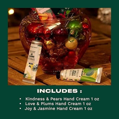 NEW!!! The Body Shop Feels & Festivity Hand Cream Trio gift set 