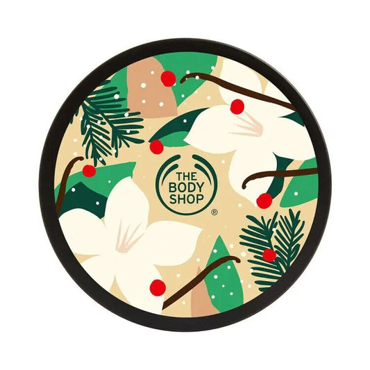 The Body Shop Warm Vanilla festive BODY BUTTER -200ml (Special Edition) Vegan
