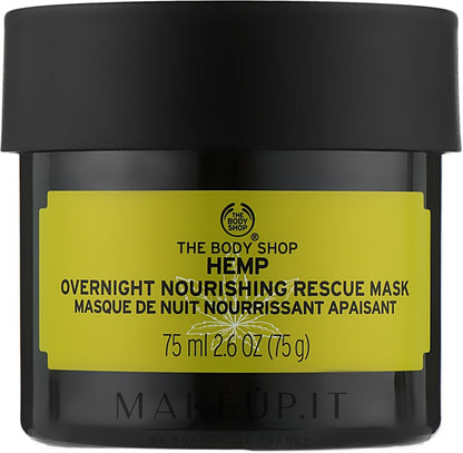 The Body Shop Charcoal Rose Coffee Hemp Matcha Purifying Glow Mask 75ml - mix