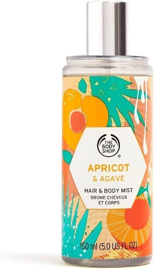 NEW! The Body Shop Apricot & Agave Hair & Body Mist 150ml