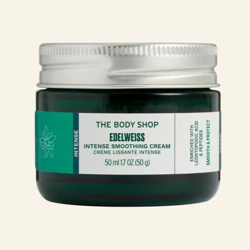 NEW!!! The Body Shop Edelweiss Intense Smoothing Day Cream 50ml ( 1.7 Oz )