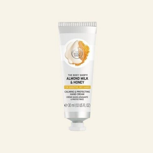 NEW!!! The Body Shop Almond Milk & Honey Calming & Protecting Hand Cream 30ml