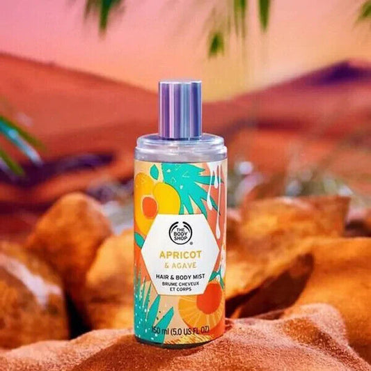 NEW! The Body Shop Apricot & Agave Hair & Body Mist 150ml