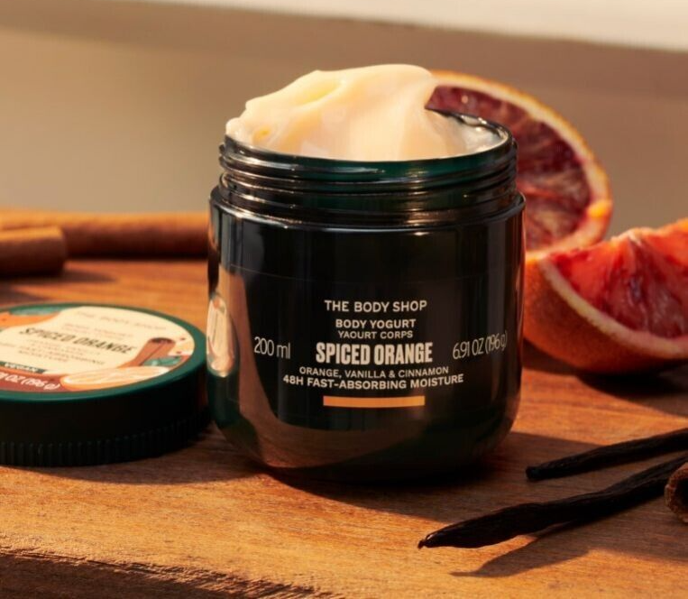 NEW!!! Body Shop Body Yogurt - Spice Orange  200ml