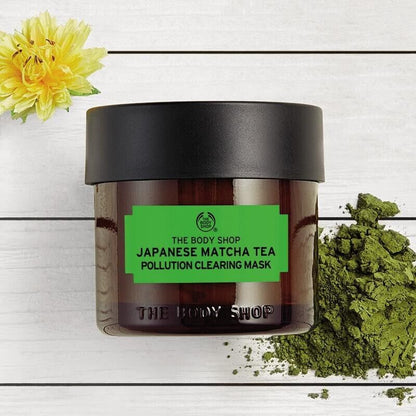 The Body Shop Charcoal Rose Coffee Hemp Matcha Purifying Glow Mask 75ml - mix