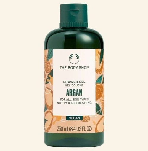 NEW!!! The Body Shop Wild Argan Oil Shower Gel 250ml