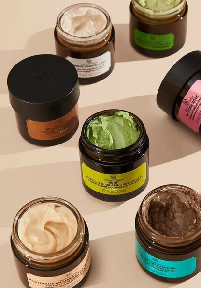 NEW!!! The Body Shop Hemp Overnight Nourishing Rescue Mask 75ml
