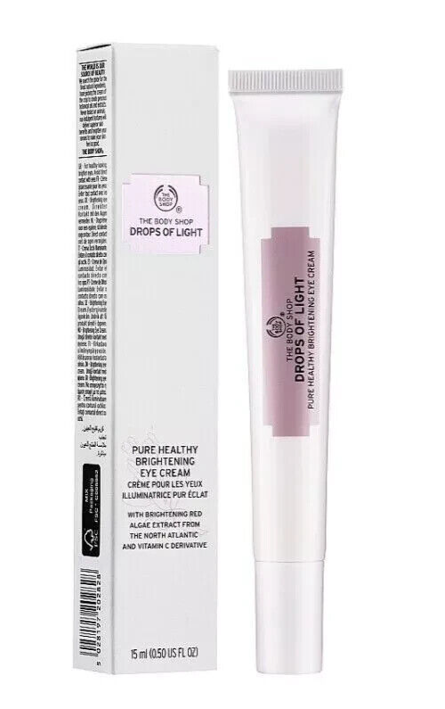 NEW!!!! The Body Shop - Drops of Light Pure Healthy Brightening Eye Cream (15ml)
