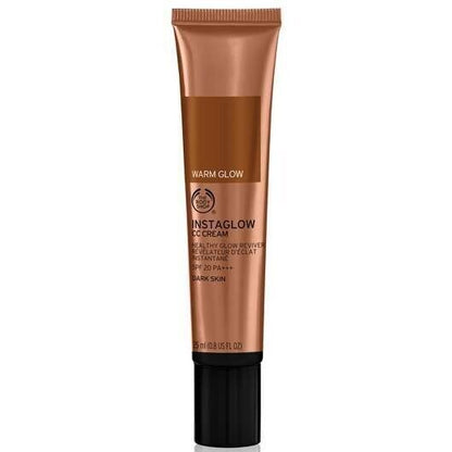 NEW!!!! The Body Shop Instaglow CC Cream (Warm Glow - Dark Skin) 25ml