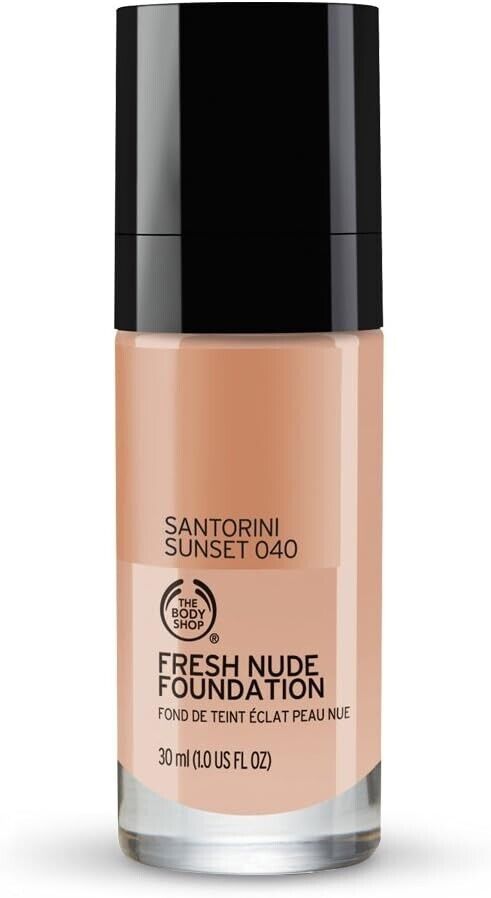 NEW!!! The Body Shop Fresh Nude Foundation 040 Santorini Sunset - 30ml