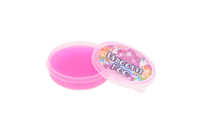 Henbrandt Glitter Unicorn Poo Pink Putty Tub of Slime Squishy Stretchy Poo Toys Stress Relief Toy for Kids Putty Unicorn Party Bag Favours Loot Bag Fillers Lucky Dip Favours Stocking Fillers