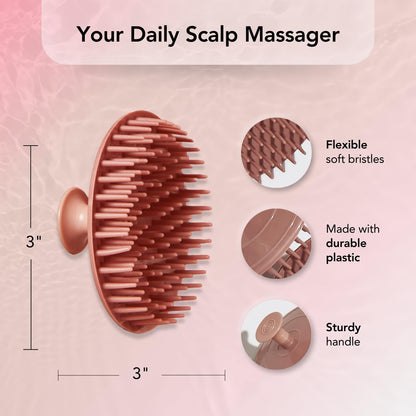 Kitsch Hair Scalp Massager Shampoo Brush