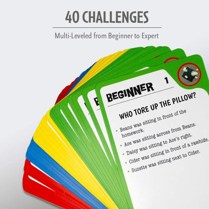 Thinkfun Dog Crimes Who's to Blame Brain Teaser Logic Challenge Game for Kids Age 8 Years Up