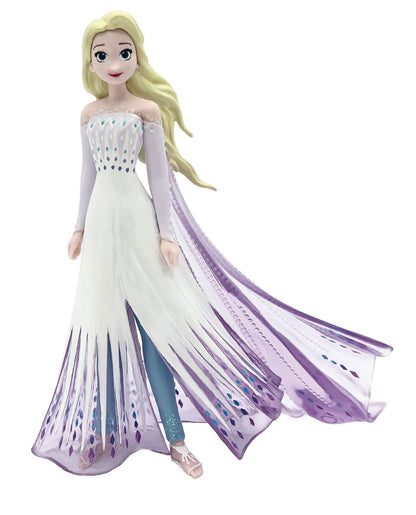 Bullyland 13415-100 Years Disney Toy Figures Set with Princess Elsa in 4 Variations, Ideal as a Small Gift for Children from 3 Years