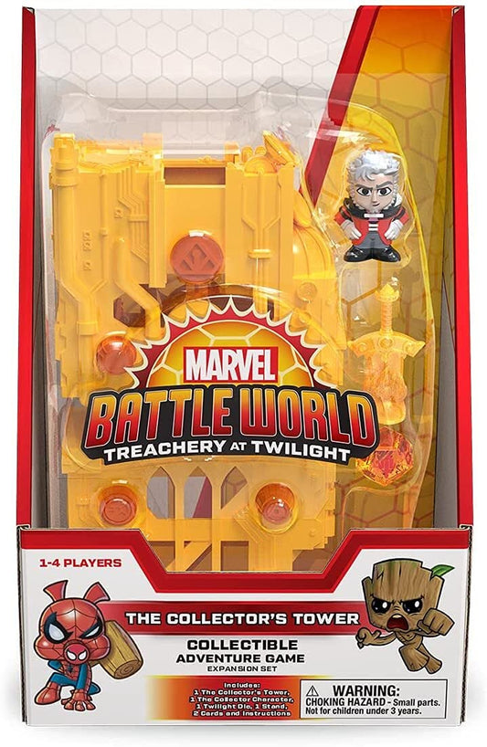 Marvel Battleworld: Series 2 Treachery at Twilight The Collector?s Tower Collectable Adventure Game(Includes Exclusive Character - The Collector) - Ideal for Ages 6+