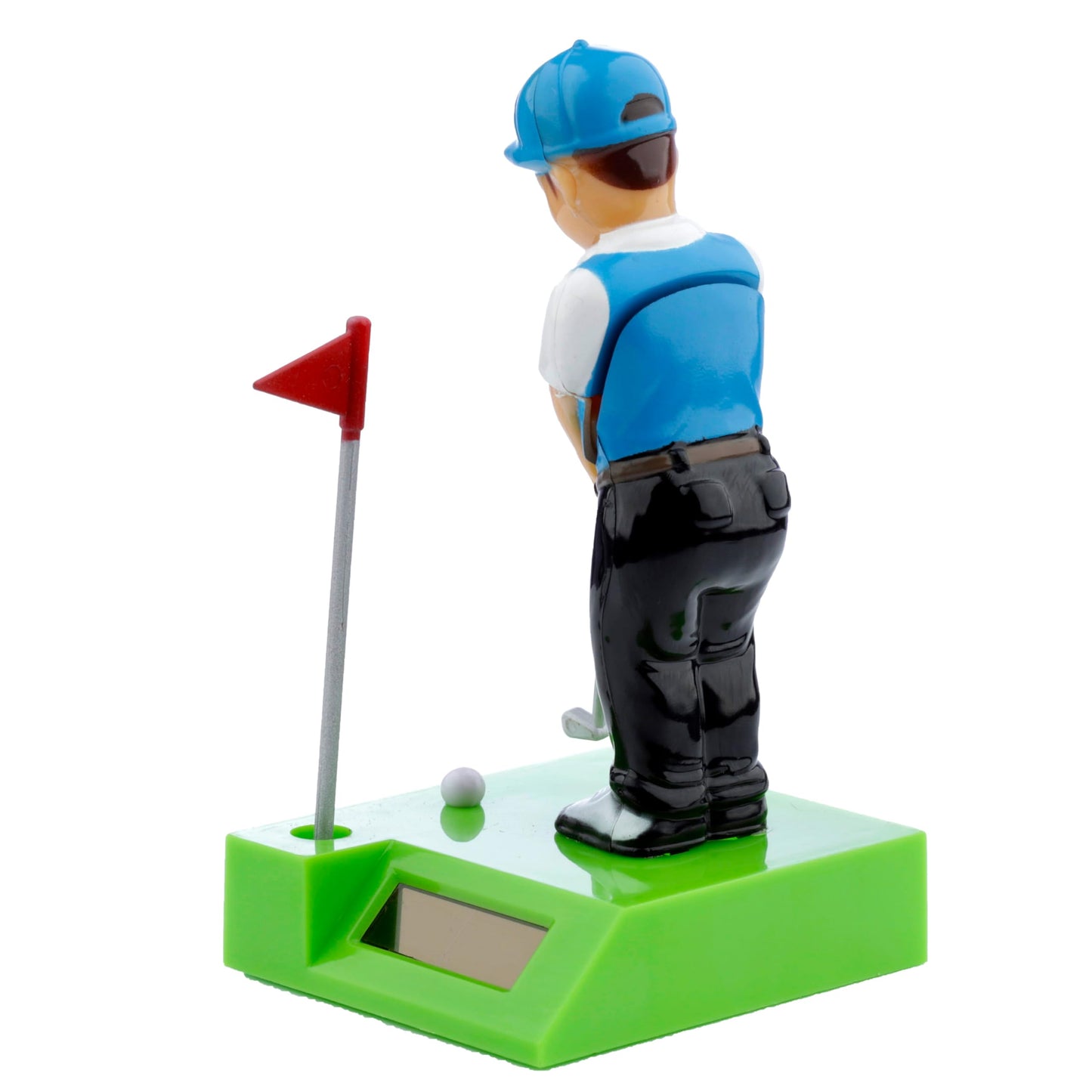 Puckator Golfer Solar Pal - Home Office Table Desk Dashboard Car Decor Decoration - Gift Ideas - Gifts For Teenage Old Boy Girl Dad Mums - Powered KIds Toys Toy Figure Figures