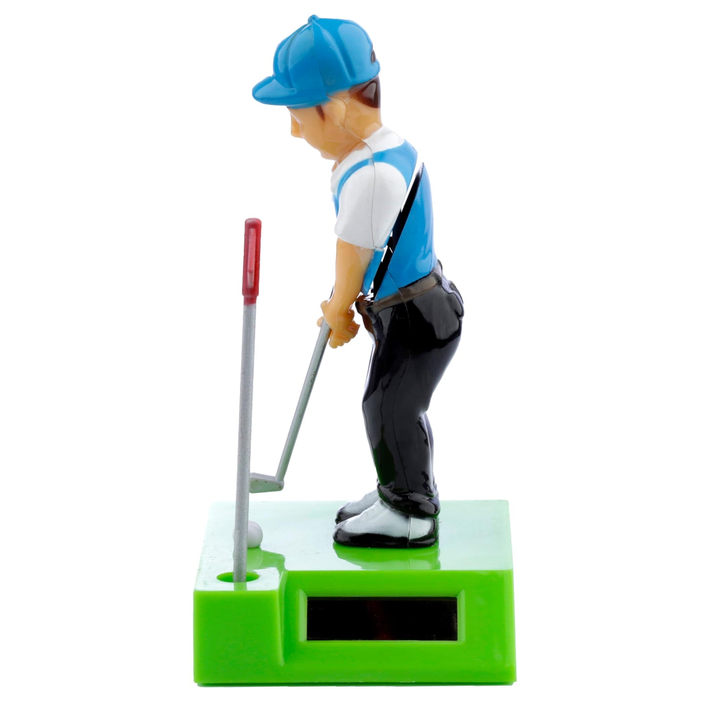 Puckator Golfer Solar Pal - Home Office Table Desk Dashboard Car Decor Decoration - Gift Ideas - Gifts For Teenage Old Boy Girl Dad Mums - Powered KIds Toys Toy Figure Figures