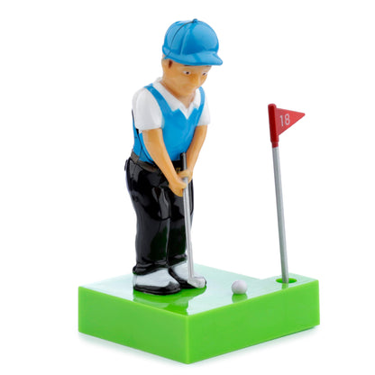 Puckator Golfer Solar Pal - Home Office Table Desk Dashboard Car Decor Decoration - Gift Ideas - Gifts For Teenage Old Boy Girl Dad Mums - Powered KIds Toys Toy Figure Figures