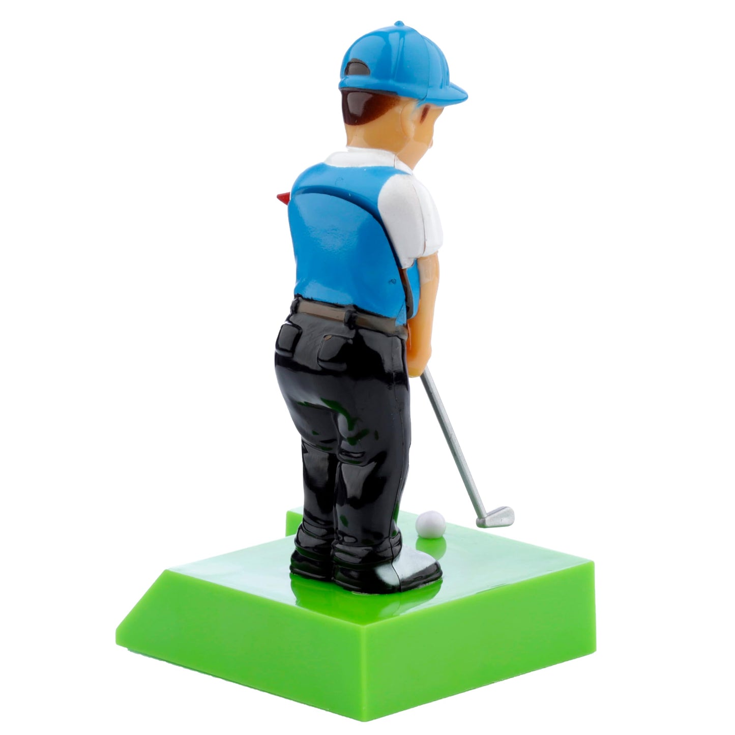Puckator Golfer Solar Pal - Home Office Table Desk Dashboard Car Decor Decoration - Gift Ideas - Gifts For Teenage Old Boy Girl Dad Mums - Powered KIds Toys Toy Figure Figures