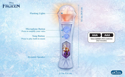 Frozen Magical Sing Along Microphone and MP3 Karaoke