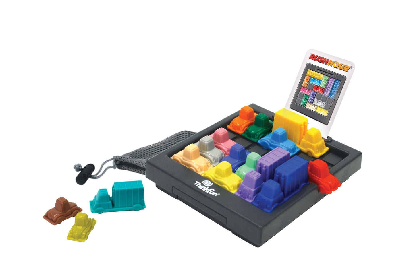 Thinkfun Rush Hour - Traffic Jam Logic, Brain & Challenge Game - STEM Toys for Boys & Girls Age 8 Years Up