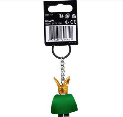 LEGO Marvel 854294 Loki Keyring from 6 Years, multicoloured