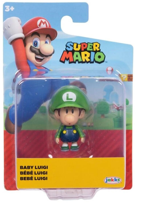 Nintendo - Super Mario Bros Figure 6.3 cm - Baby Luigi Figures
