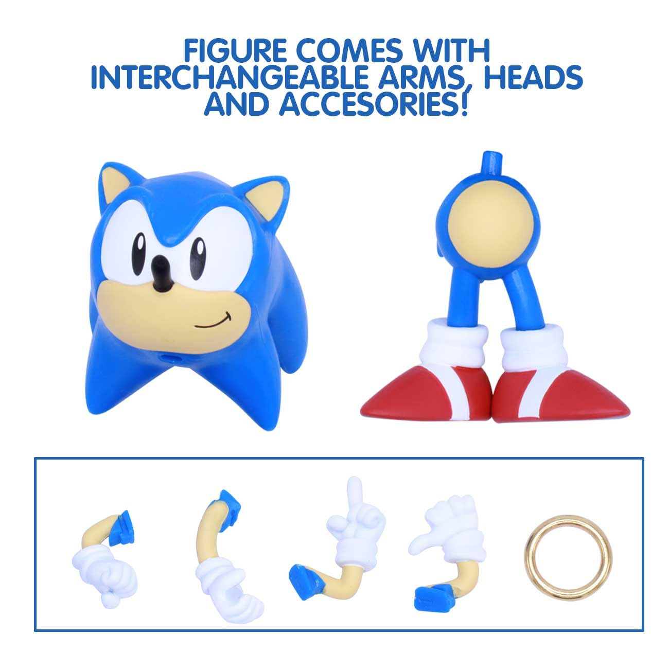 Just Toys LLC Sonic the Hedgehog Buildable Figures