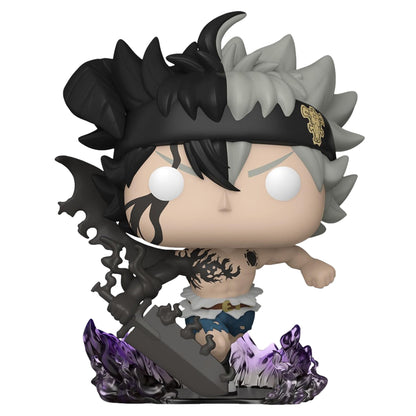 Funko Black Clover Black Asta Glow-in-The-Dark Pop! Vinyl Figure #1556 - Entertainment Earth Exclusive