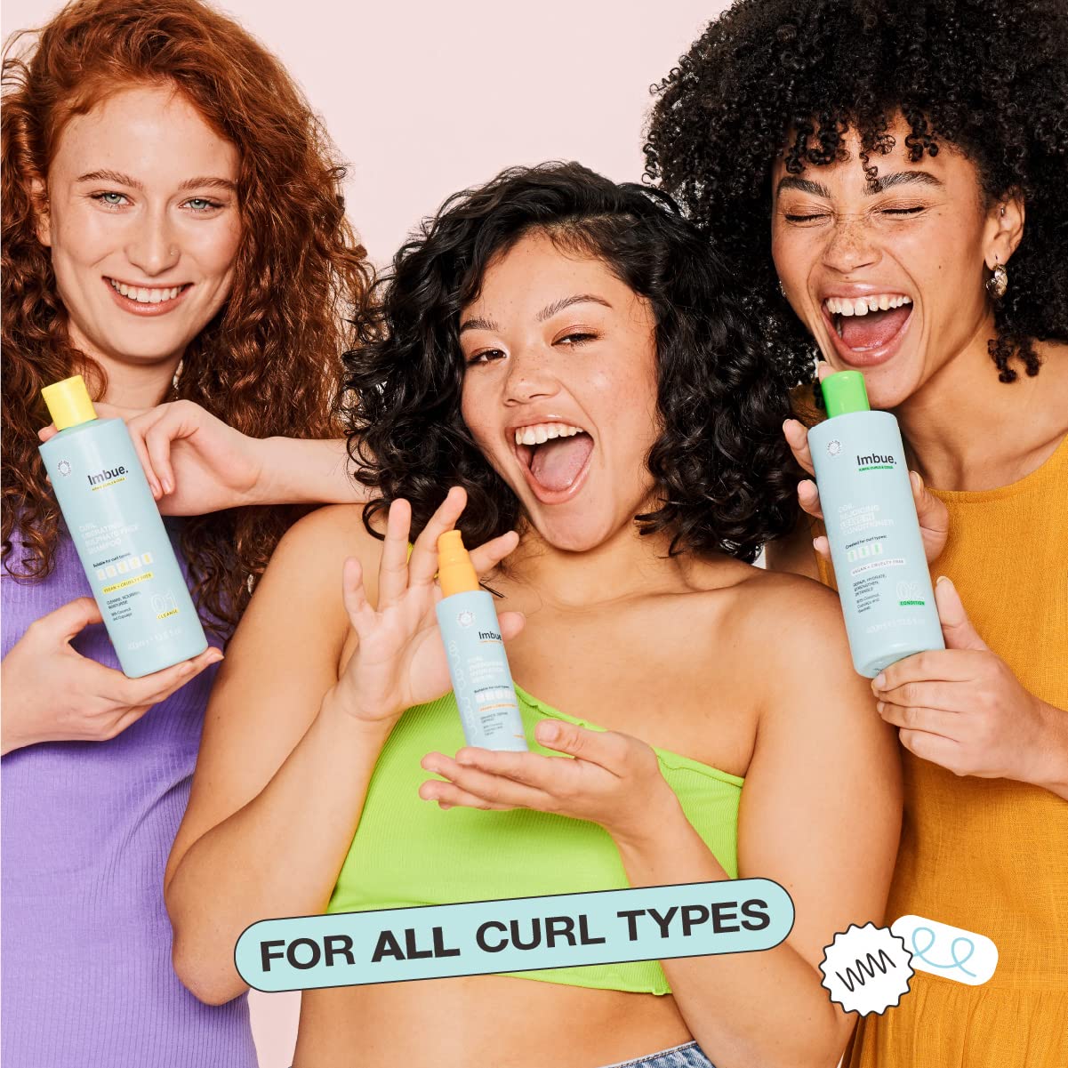 Imbue Curl Defending Hair Heat Protection Mist/Spray Serum Vegan and Curly Girl Compliant 200 ML Paraben Free Heat Defense, for Dry Damaged Hair