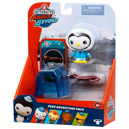 Octonauts Above & Beyond Peso Adventure Pack 7cm Play Figure Toy Playset with Collectible Card & Accessories