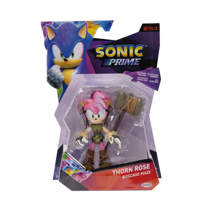 Sonic Prime 5" Thorn Rose Articulated Action Figure. Perfect For Any Fan. Collect The Whole Troupe with Sonic, Tails Nine and Mr. Dr. Eggman Available Too!