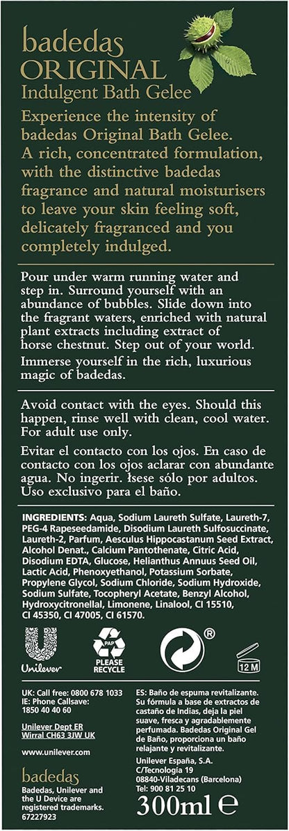 BADEDAS Revitalizing Bath Gel 10.1 oz/300 ml by Badedas