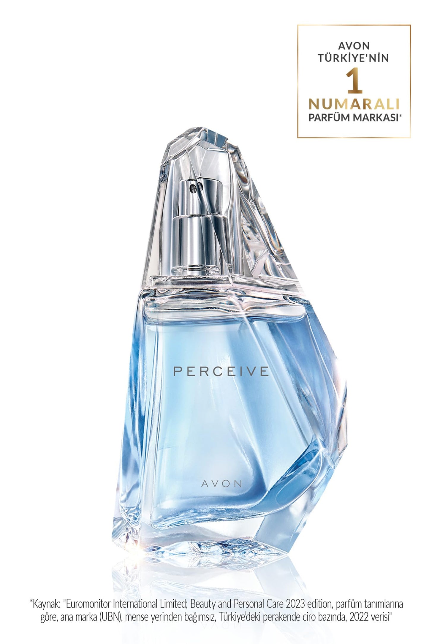 Avon Perceive Eau de Parfum, Fresh Floral Fragrance, Long Lasting, 100 ml, Unisex