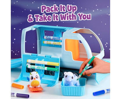 Crayola Scribble Scrubbie Pets Arctic Snow Explorer, Color & Wash Creative Toy, Gift for Kids, Age 3, 4, 5, 6