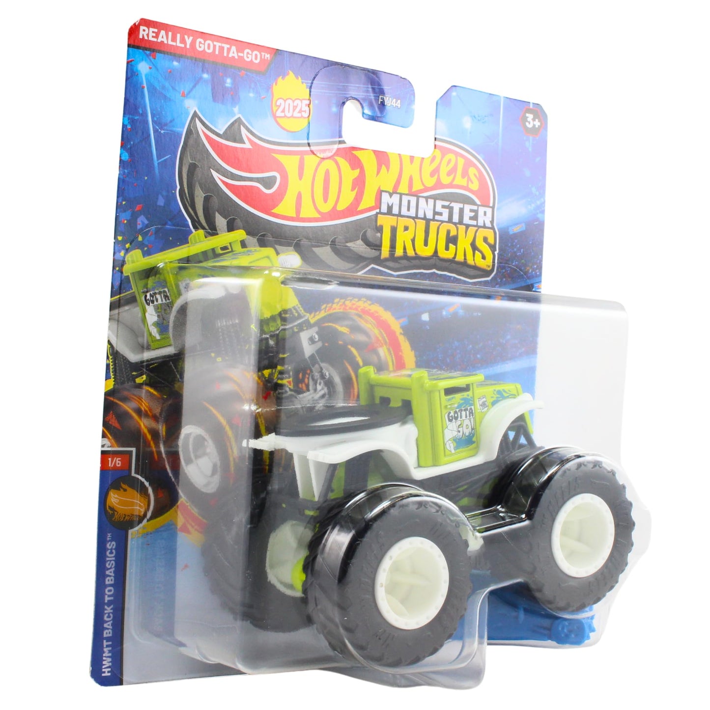 Mattel Hot Wheels Monster Trucks Collectible Toy 1:64 Scale Diecast Model Vehicle -