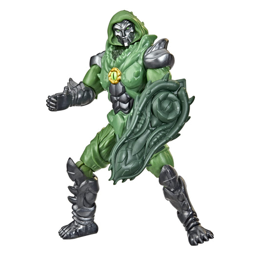 Marvel Hasbro Avengers Mech Strike Monster Hunters Doctor Doom Toy, 15-cm-Scale Action Figure, Toys for Kids Ages 4 and Up, Multicolor,F4759