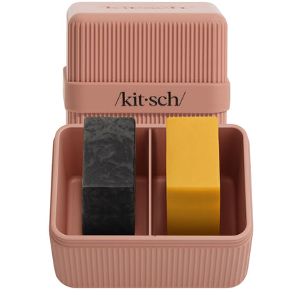 Kitsch Bottle-Free Beauty Travel Case, Terracotta
